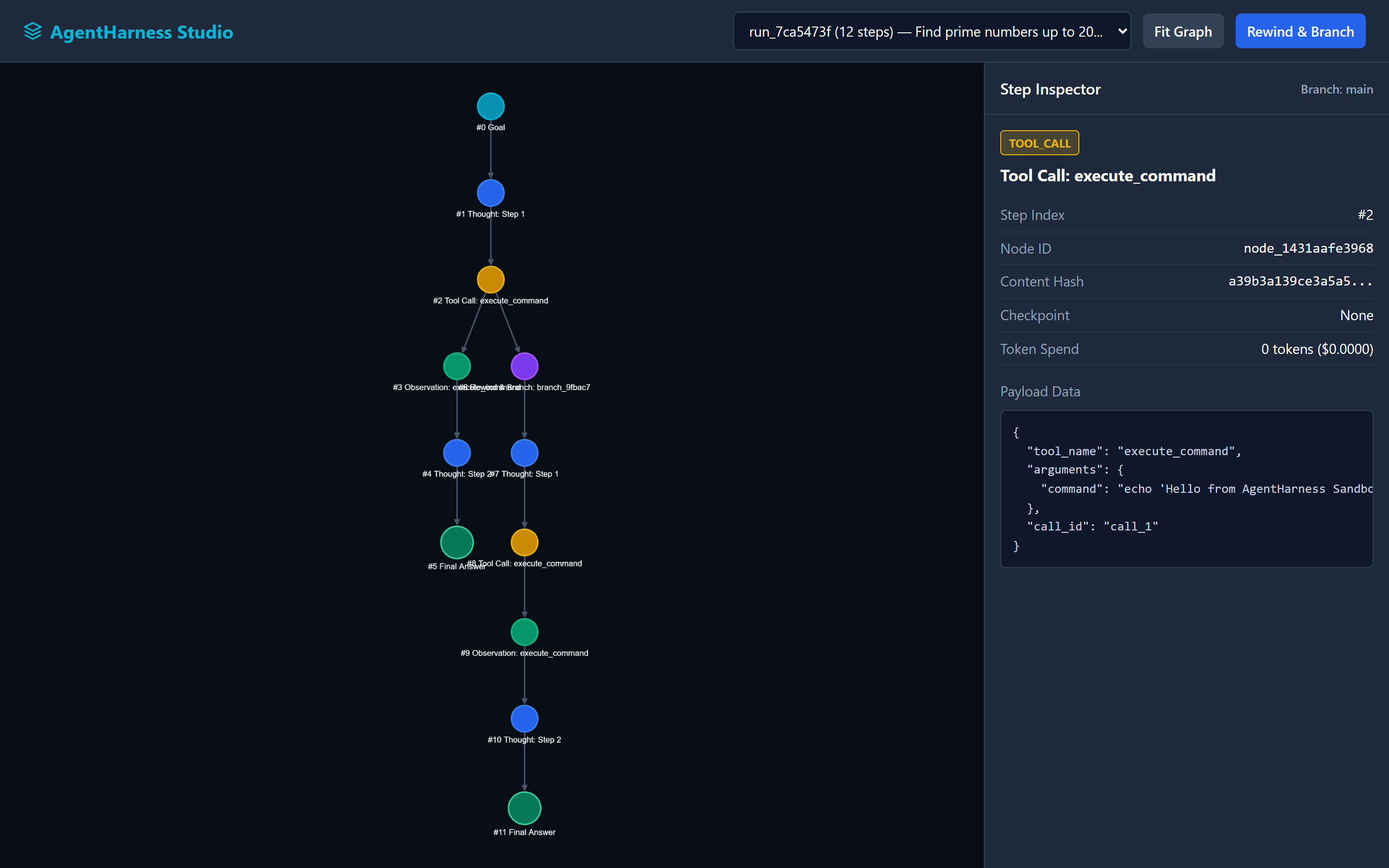 Agent Harness Screenshot Preview 2