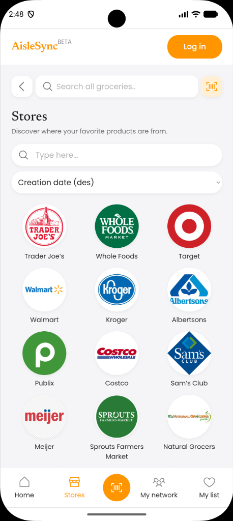 AisleSync Screenshot Preview 2