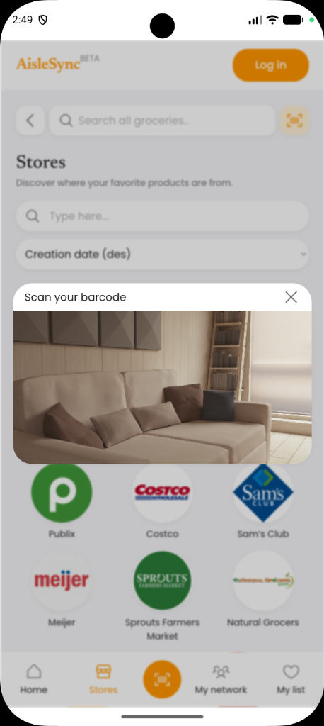 AisleSync Screenshot Preview 3
