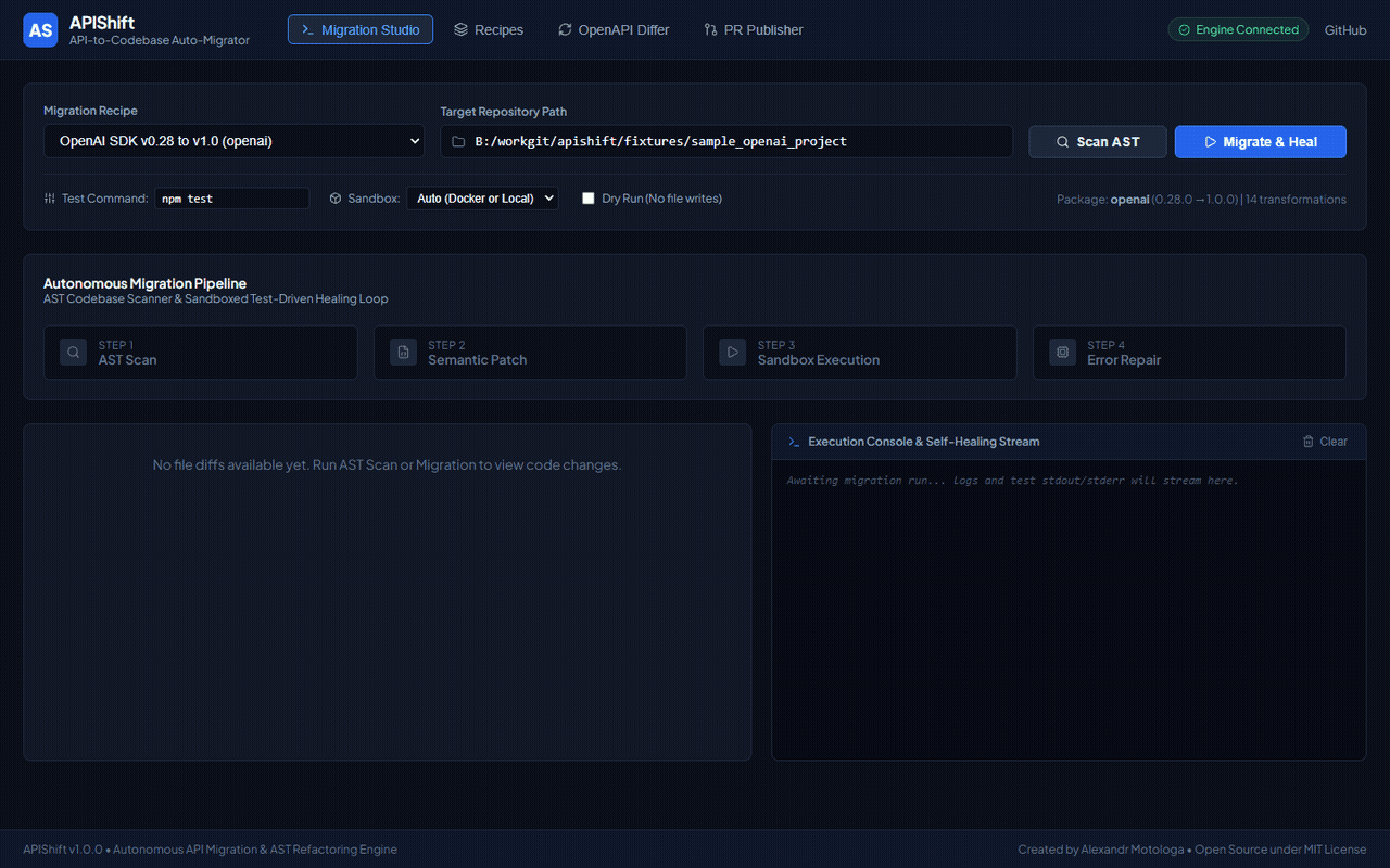 APIShift Screenshot Preview 5