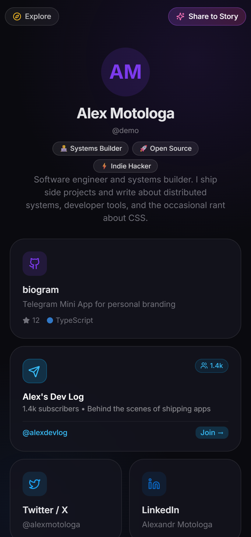 Biogram Screenshot Preview 4