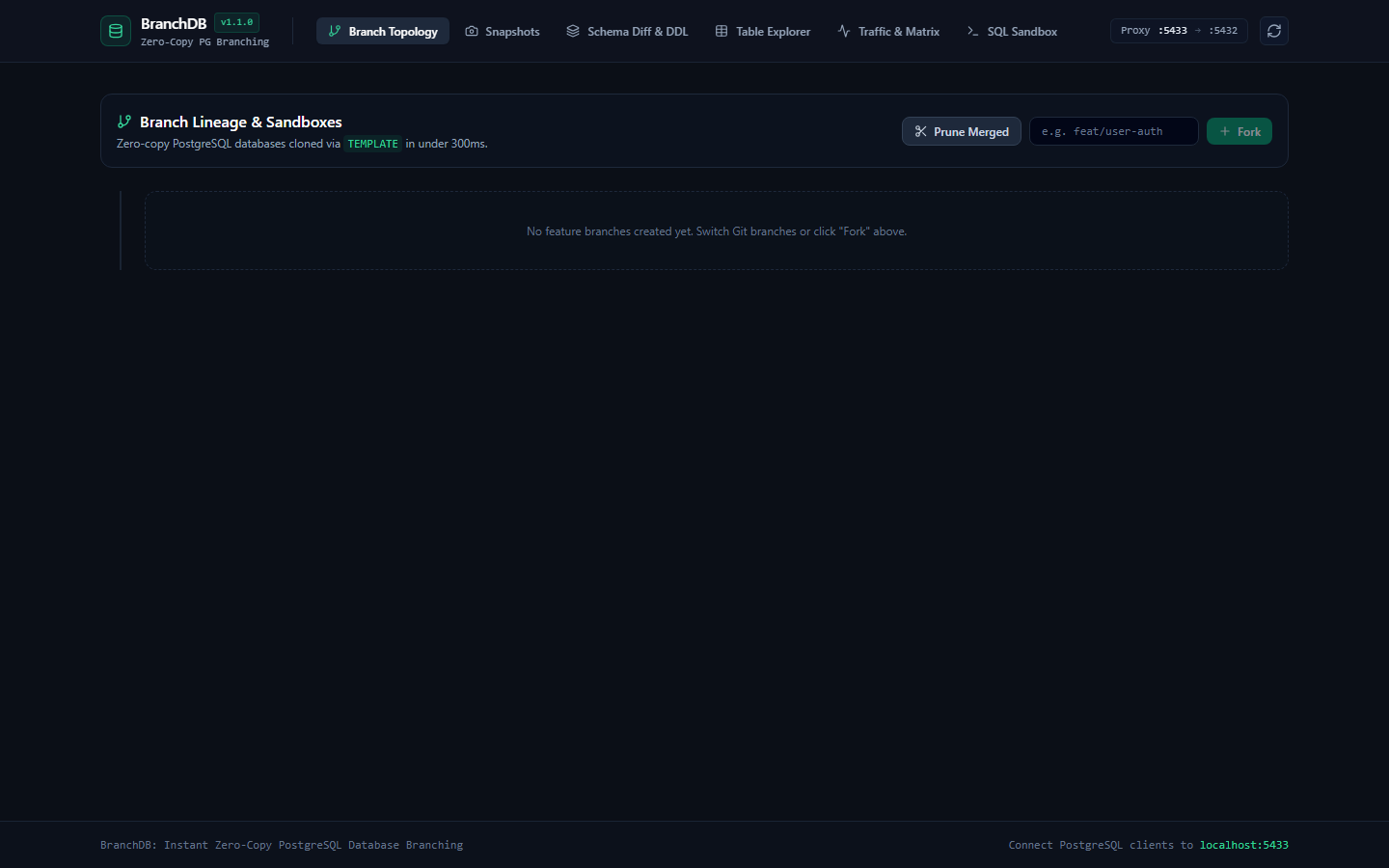 BranchDB Screenshot Preview 2