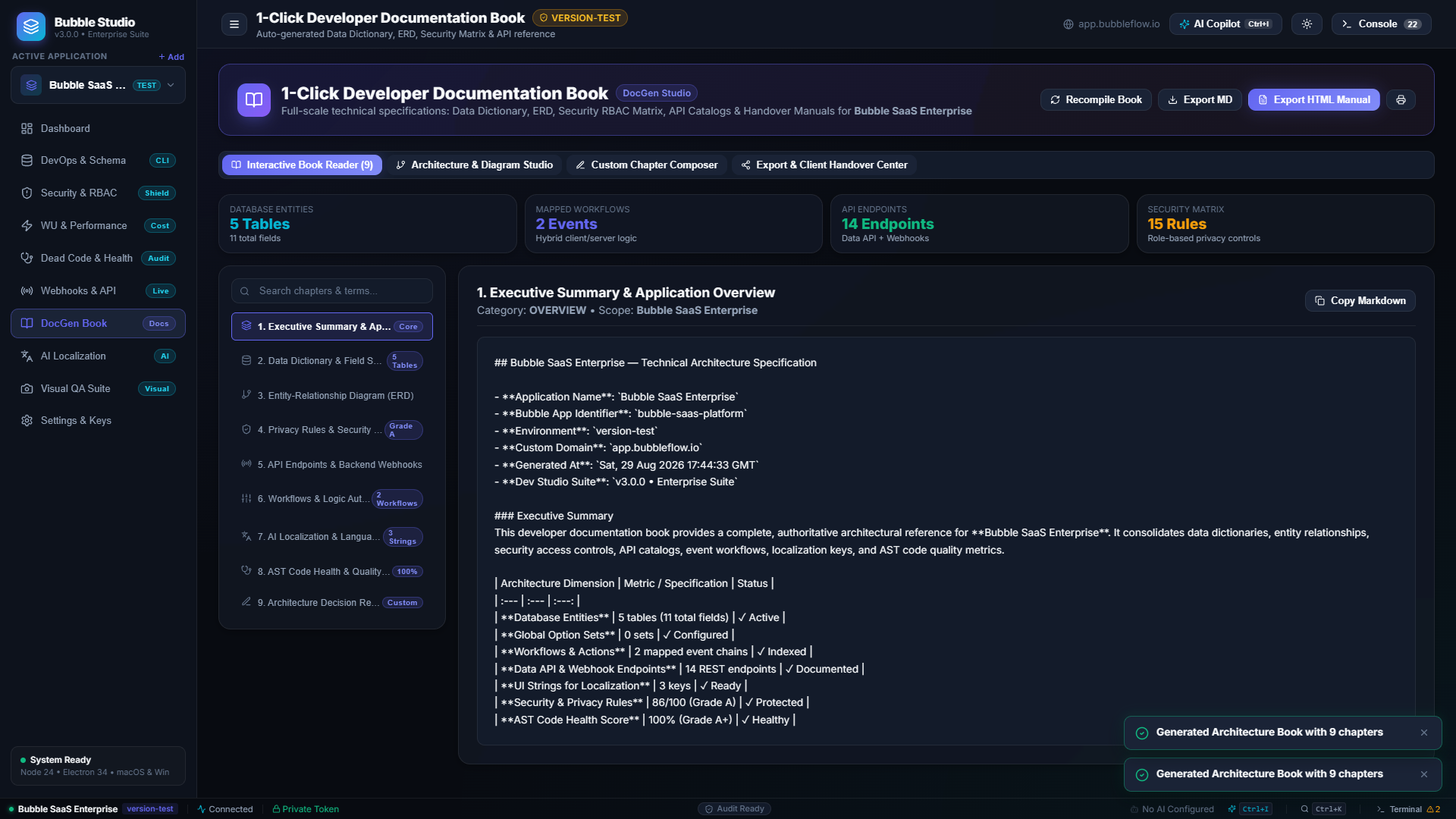 Bubble.io Dev Studio Screenshot Preview 8