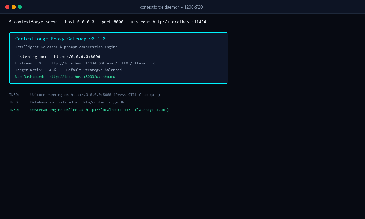 ContextForge Screenshot Preview 1