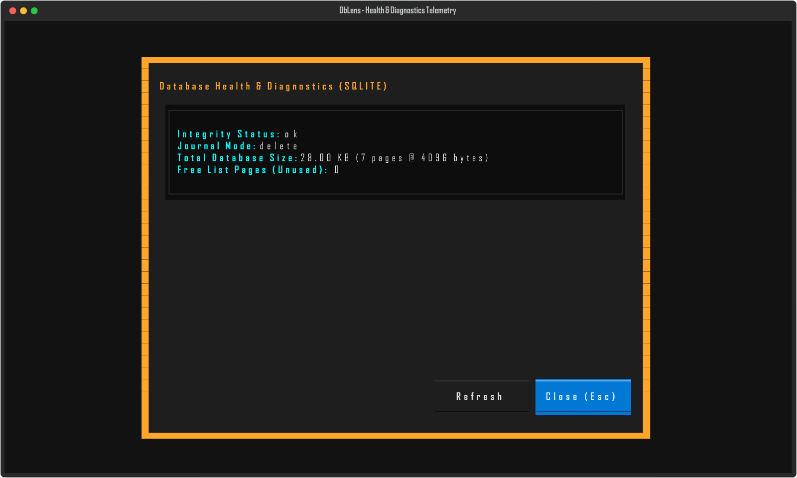 DBLens Screenshot Preview 1