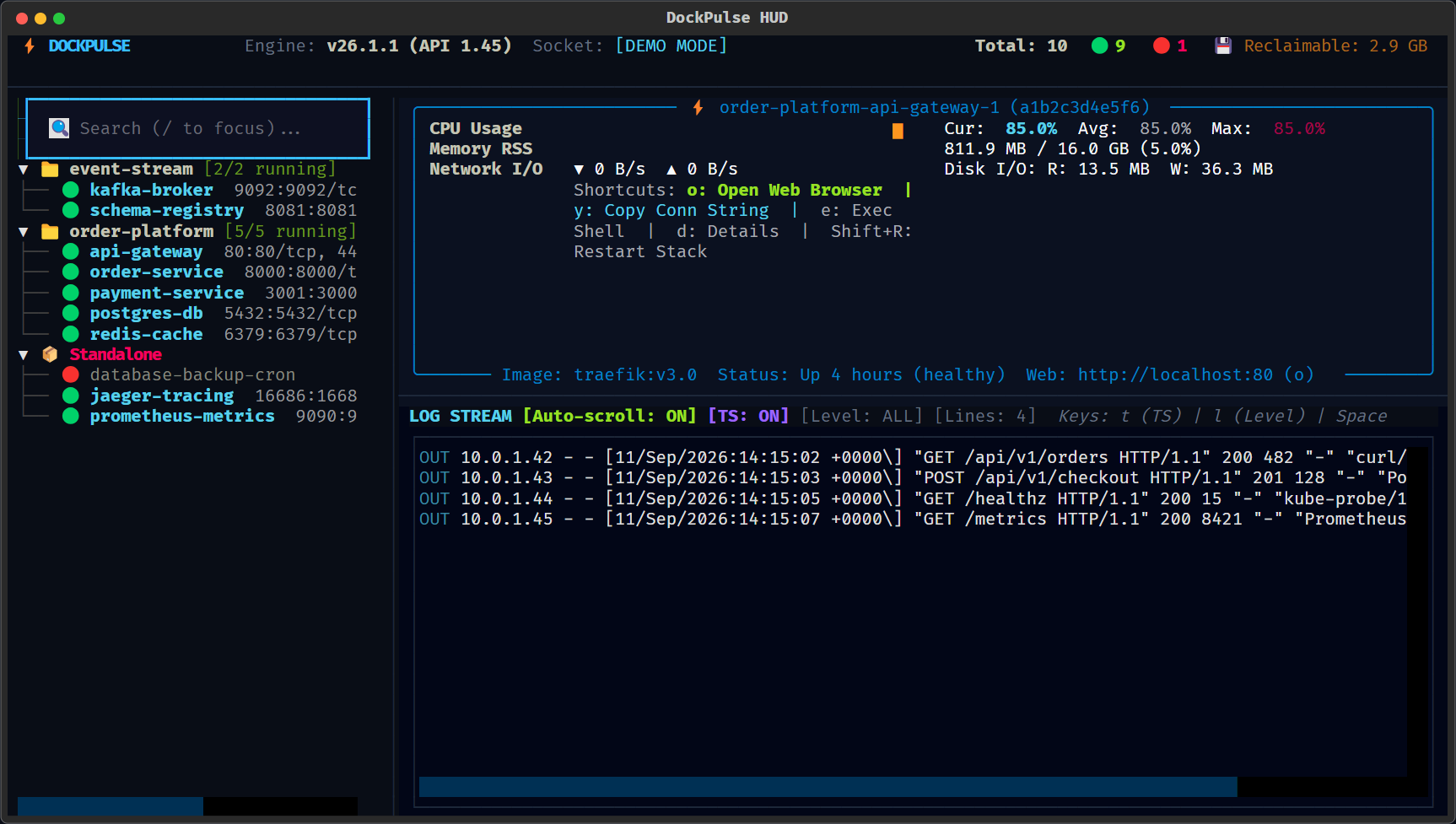 DockPulse Screenshot Preview 1