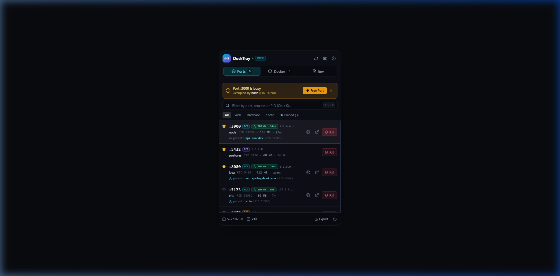 DockTray Screenshot Preview 4