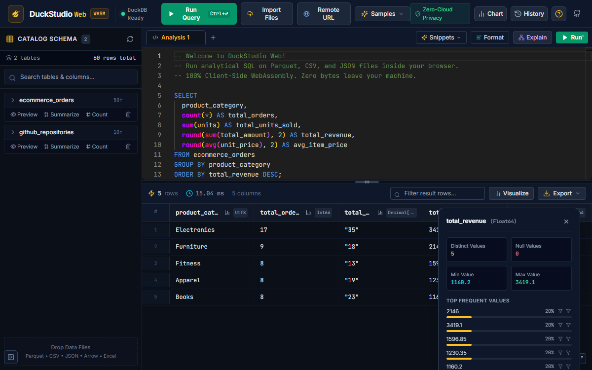 DuckStudio Web Screenshot Preview 3