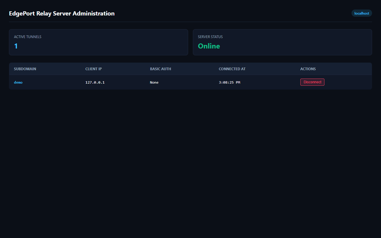 EdgePort Screenshot Preview 2