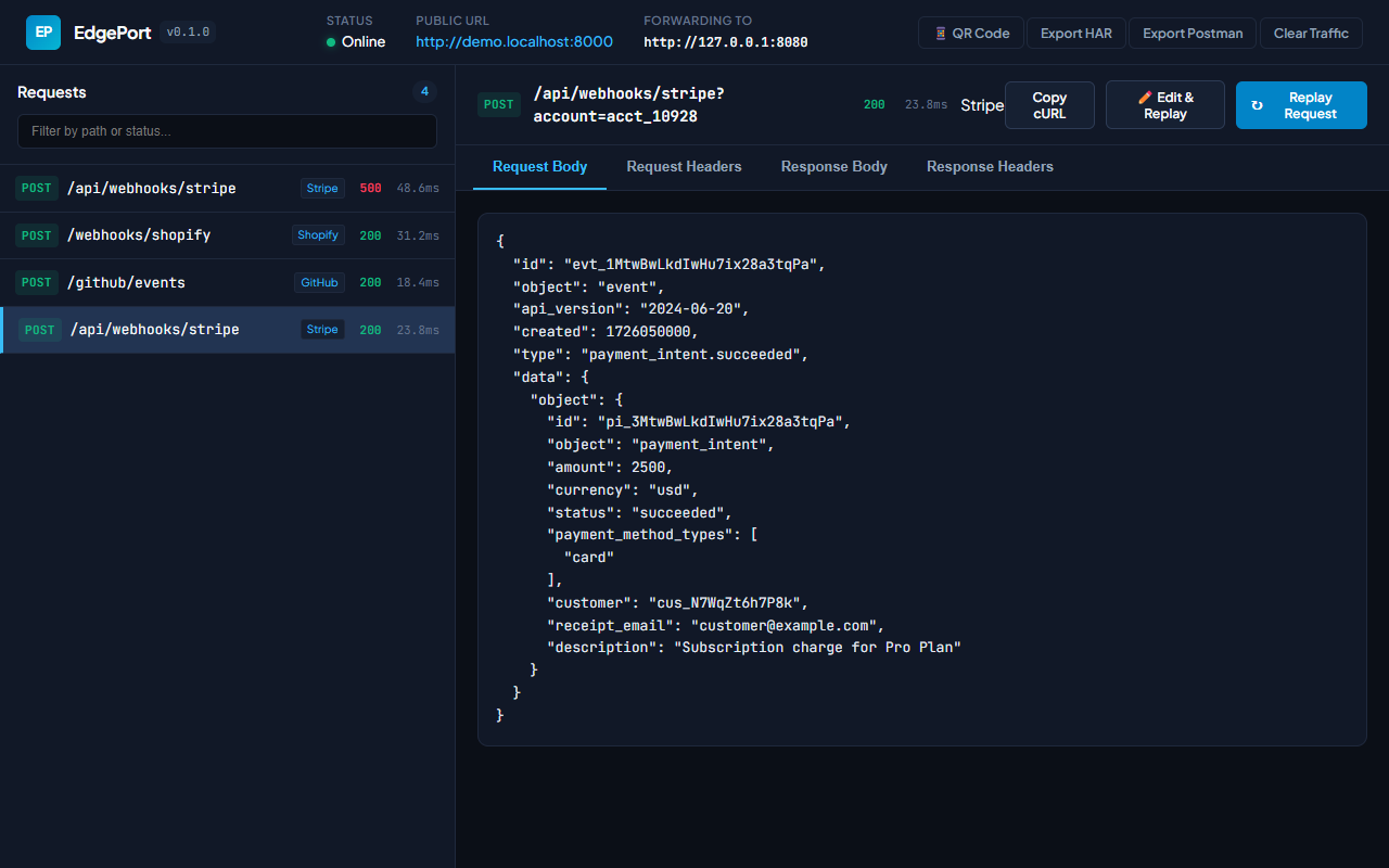 EdgePort Screenshot Preview 3