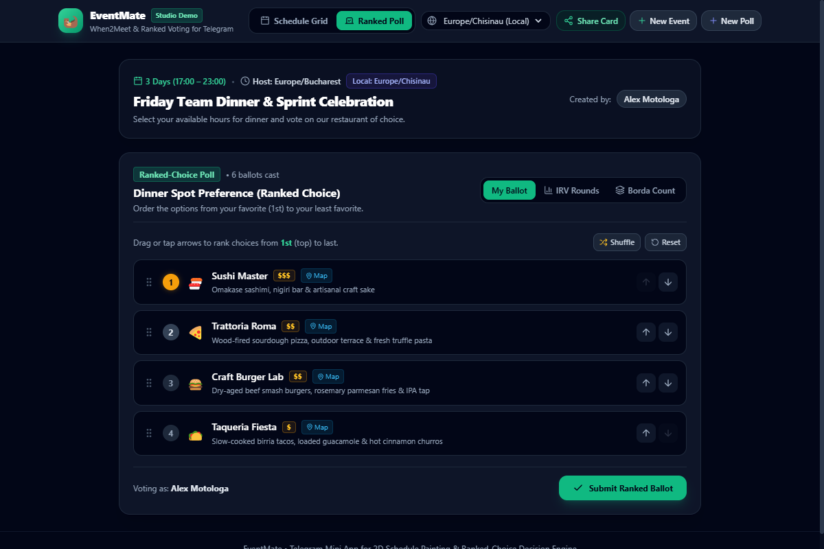 EventMate Screenshot Preview 3