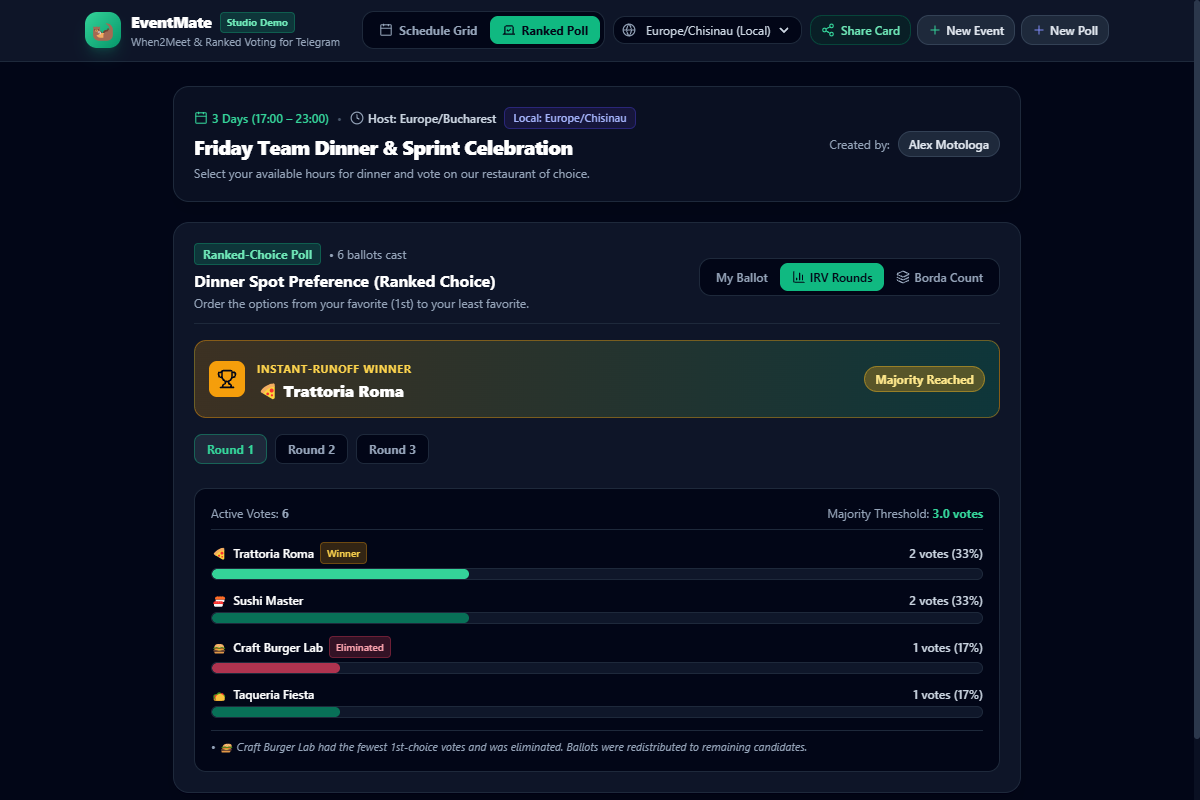 EventMate Screenshot Preview 5