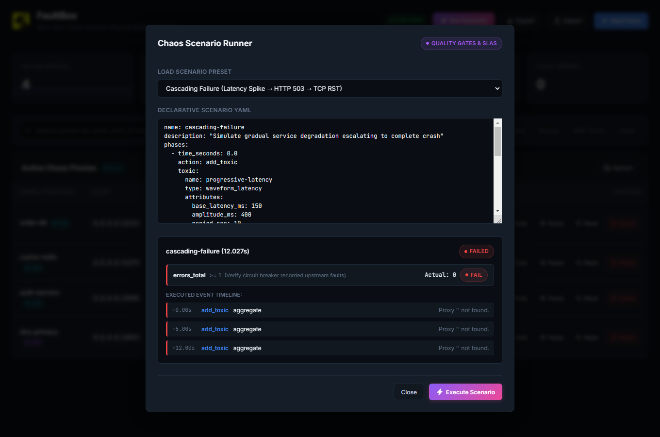 FaultBox Screenshot Preview 3