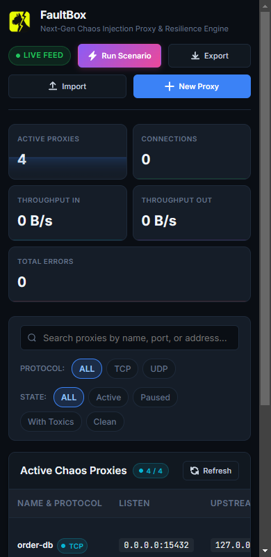 FaultBox Screenshot Preview 5