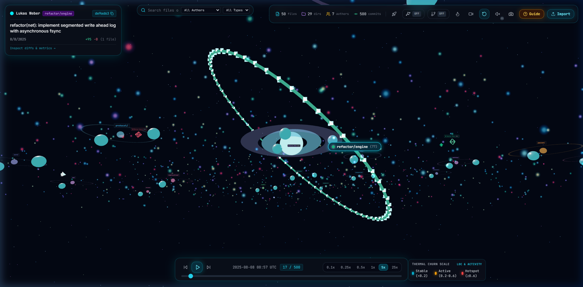 GitGalaxy Screenshot Preview 1