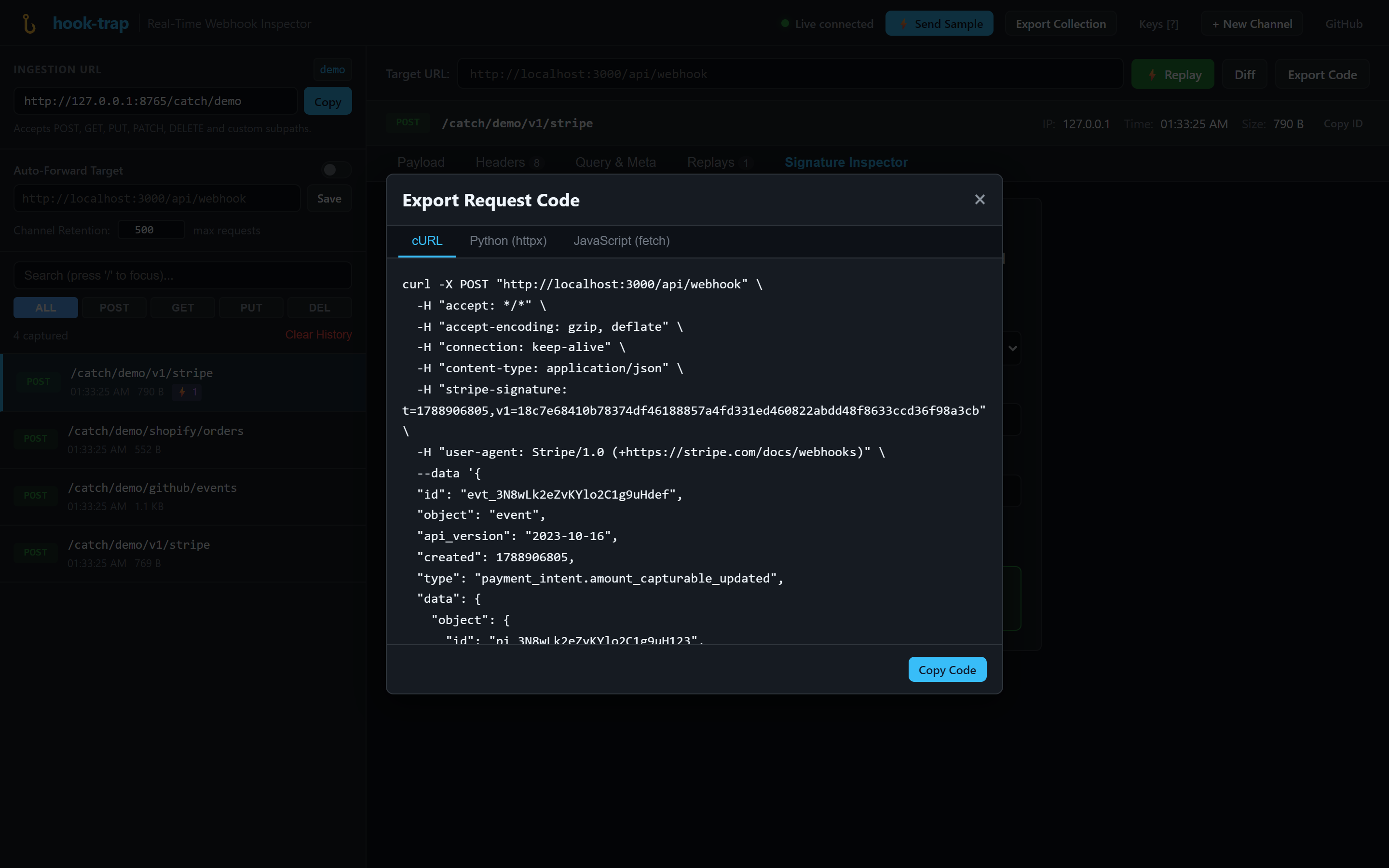 hook-trap Screenshot Preview 5