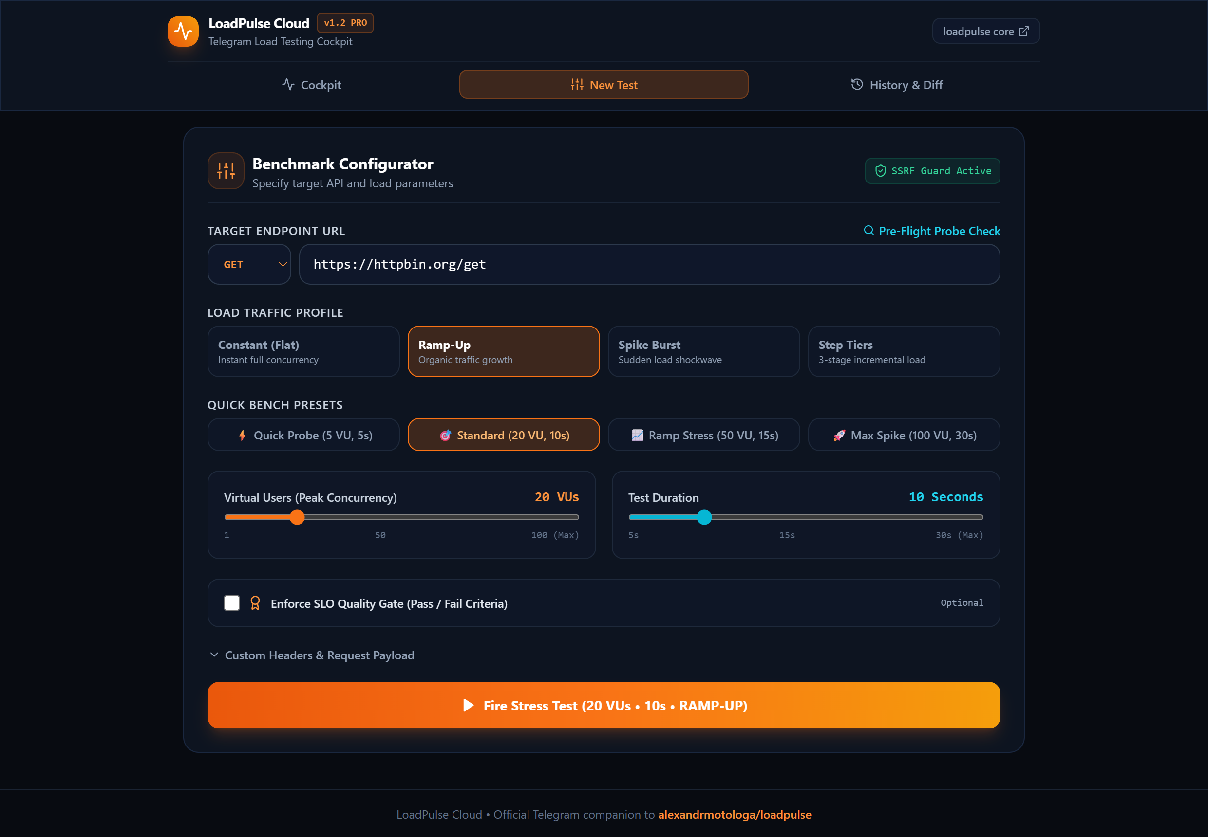 LoadPulse Screenshot Preview 3