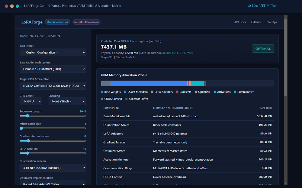 LoRAForge Screenshot Preview 1