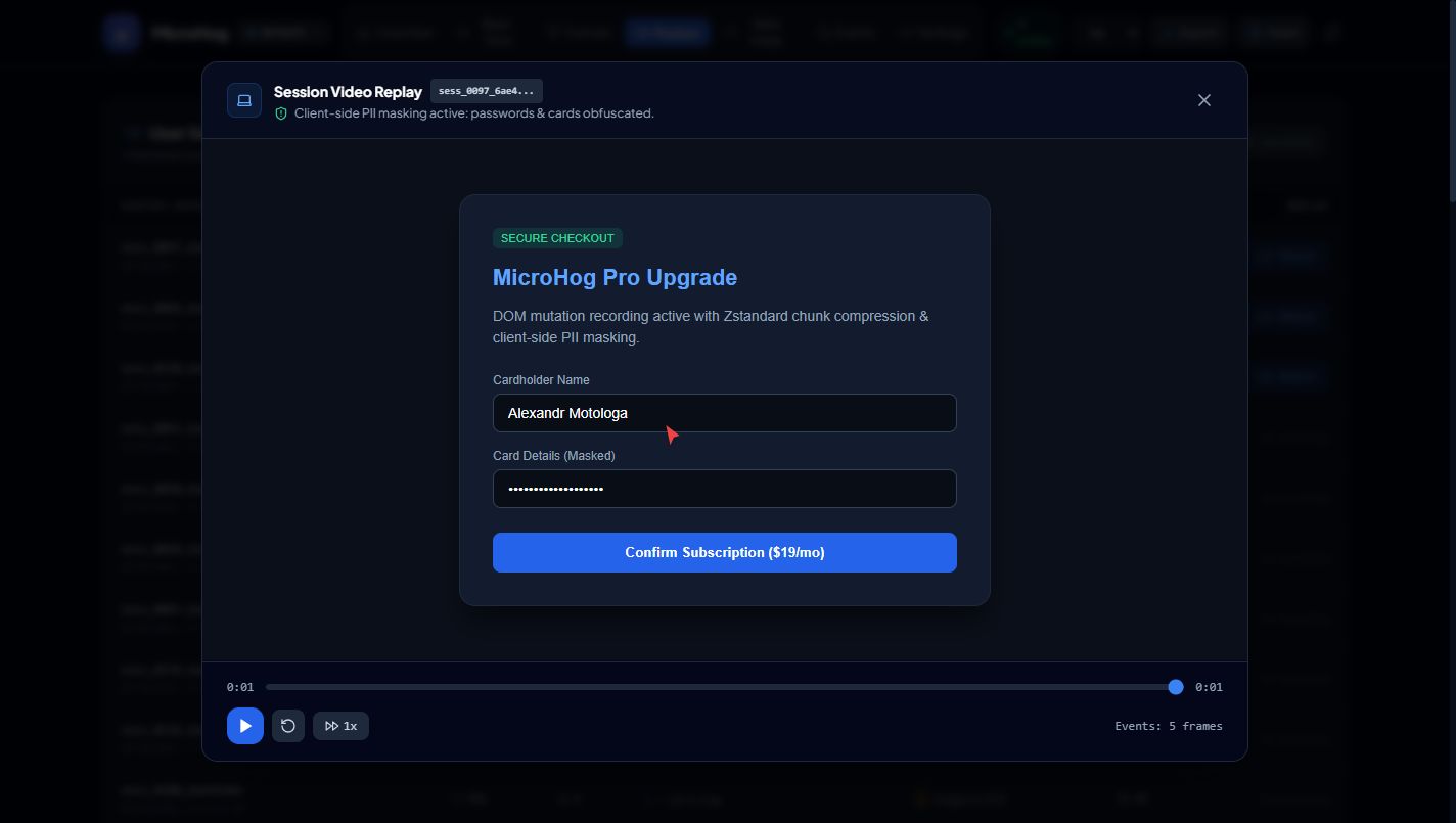 MicroHog Screenshot Preview 3