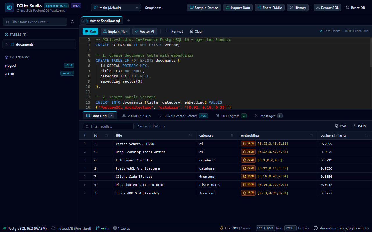 PGLite Studio Screenshot Preview 5