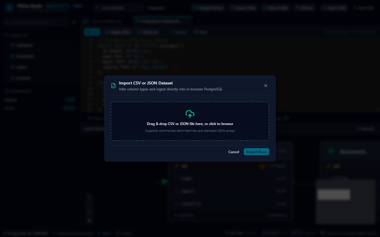 PGLite Studio Screenshot Preview 7