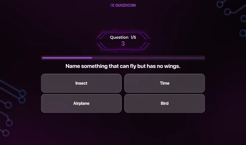 Quiz2Coin Screenshot Preview 4