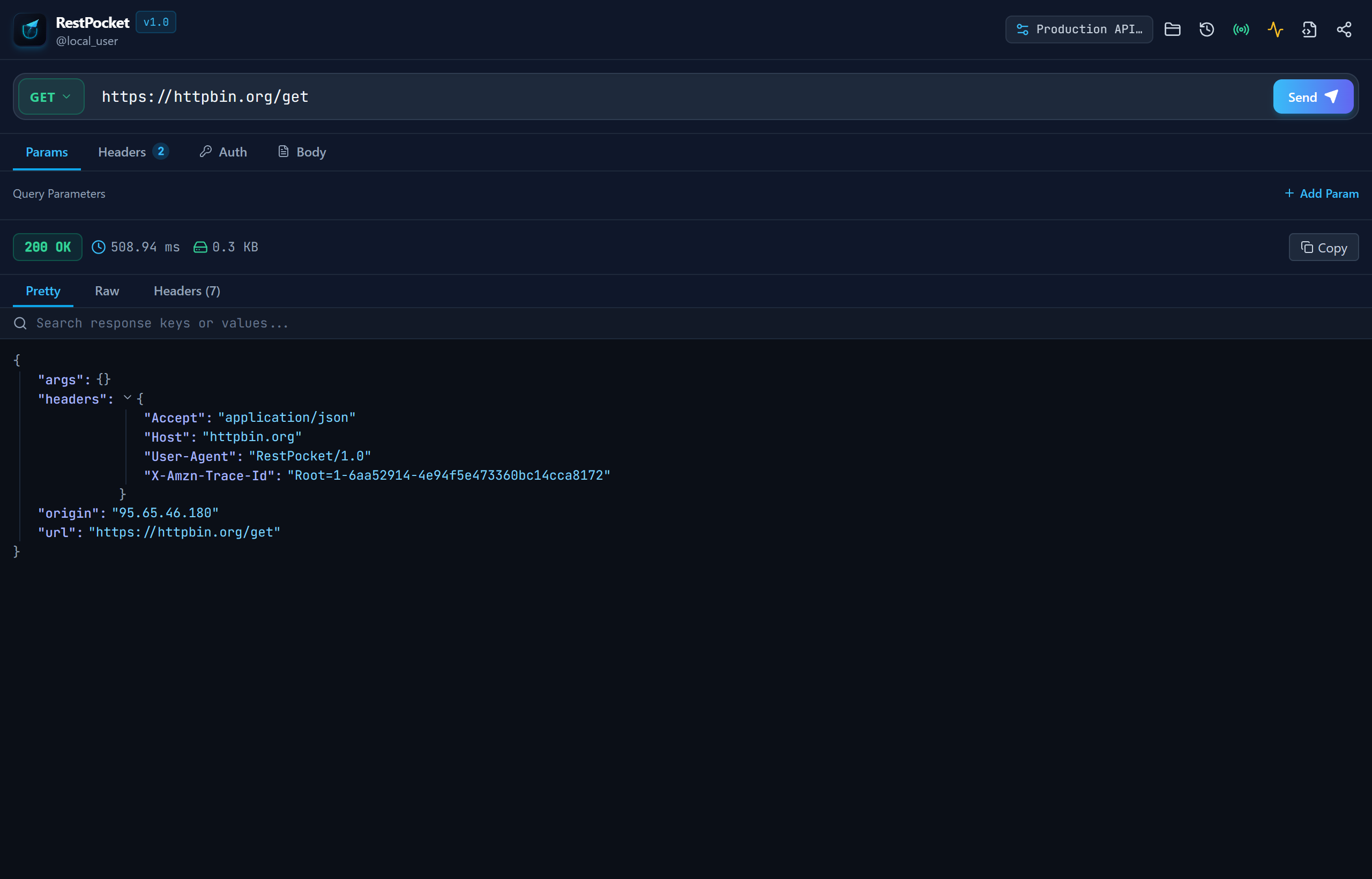 RestPocket Screenshot Preview 1