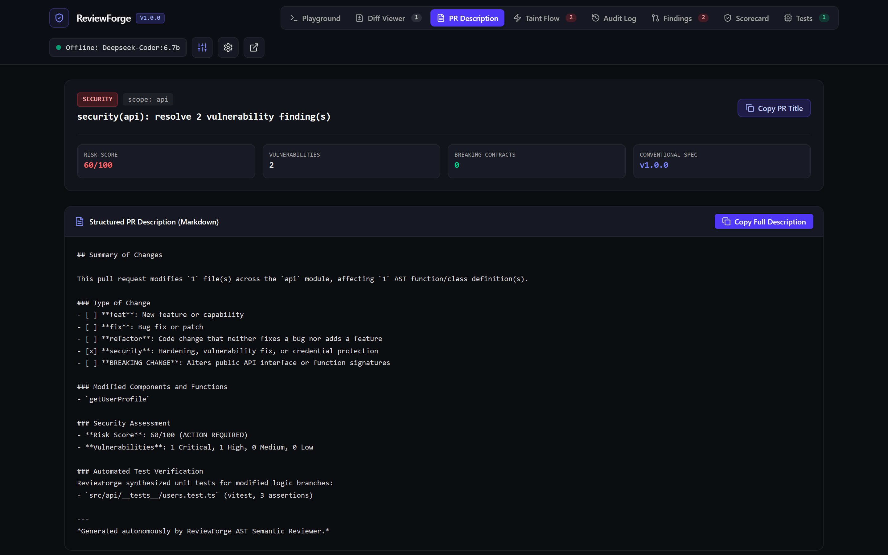 ReviewForge Screenshot Preview 5