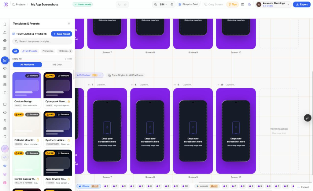SnapFrame.store Screenshot Preview 3