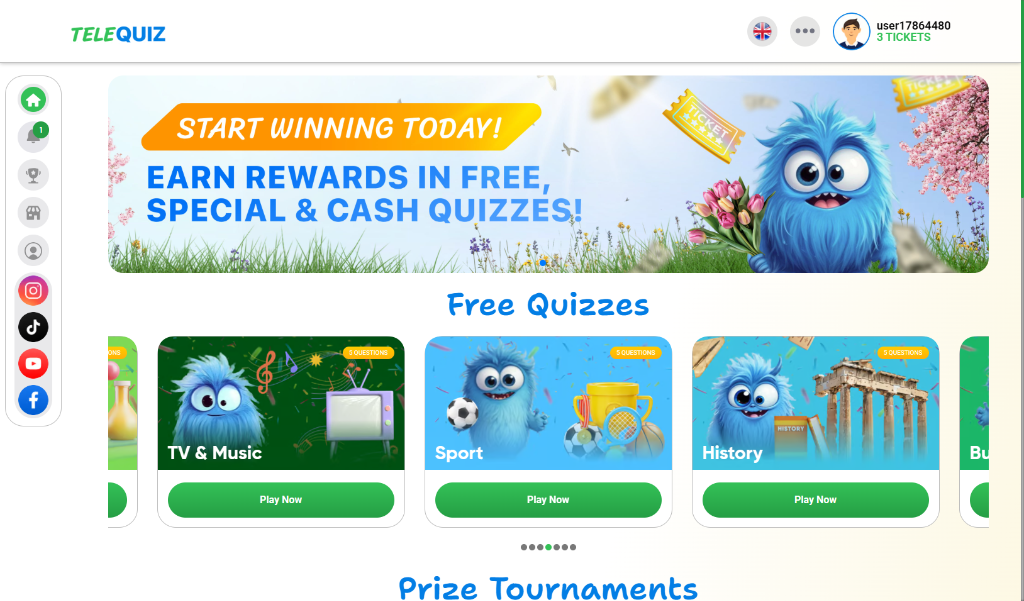 TeleQuiz Screenshot Preview 1