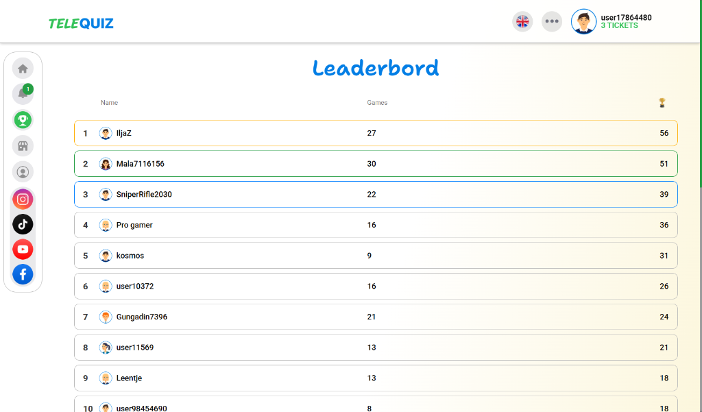 TeleQuiz Screenshot Preview 5