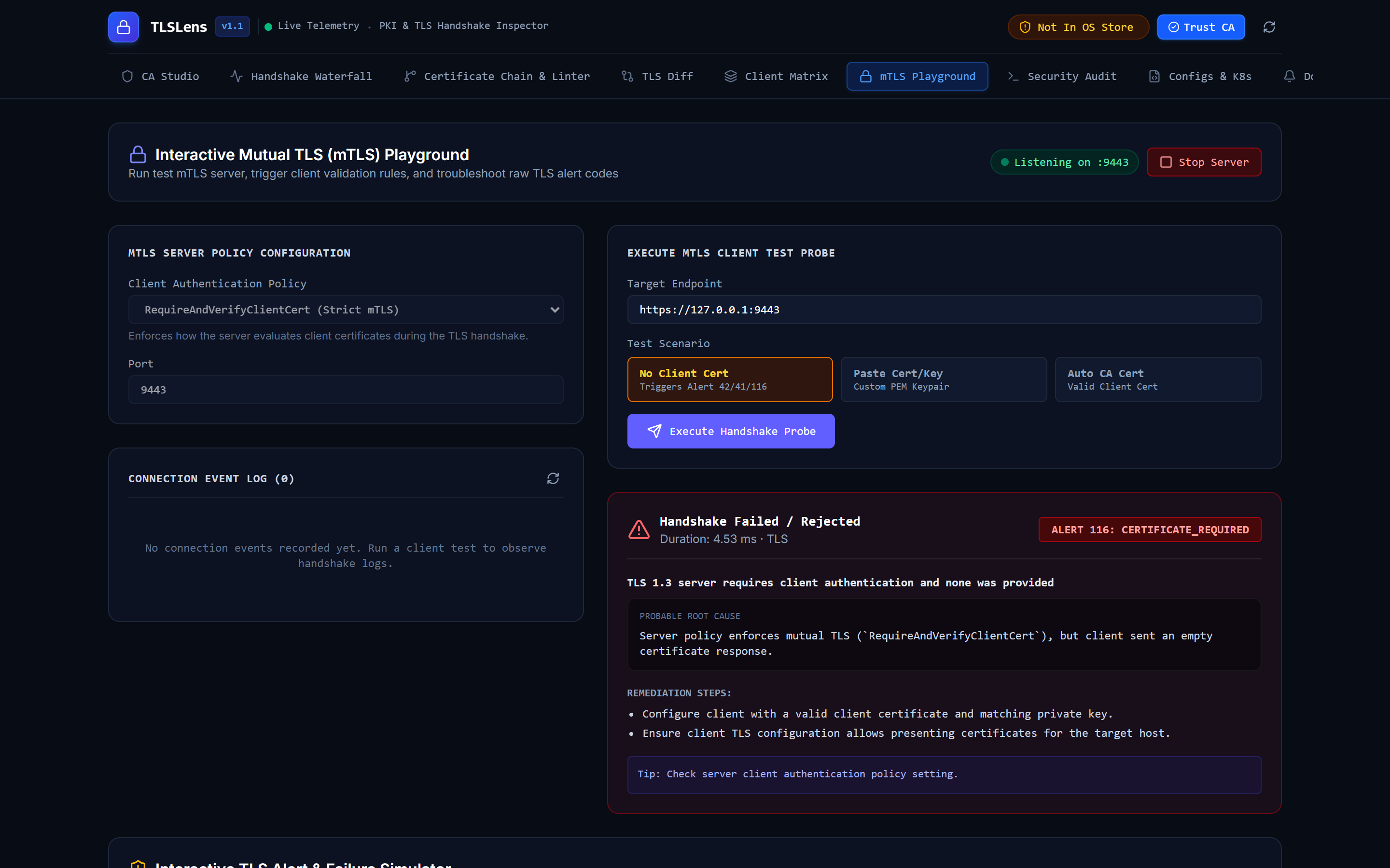 TLSLens Screenshot Preview 5