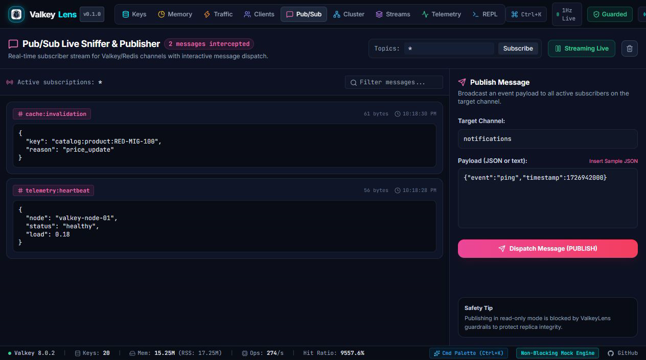 ValkeyLens Screenshot Preview 7