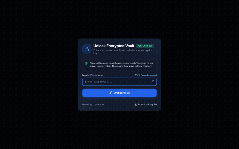 VaultCloud TMA Screenshot Preview 1