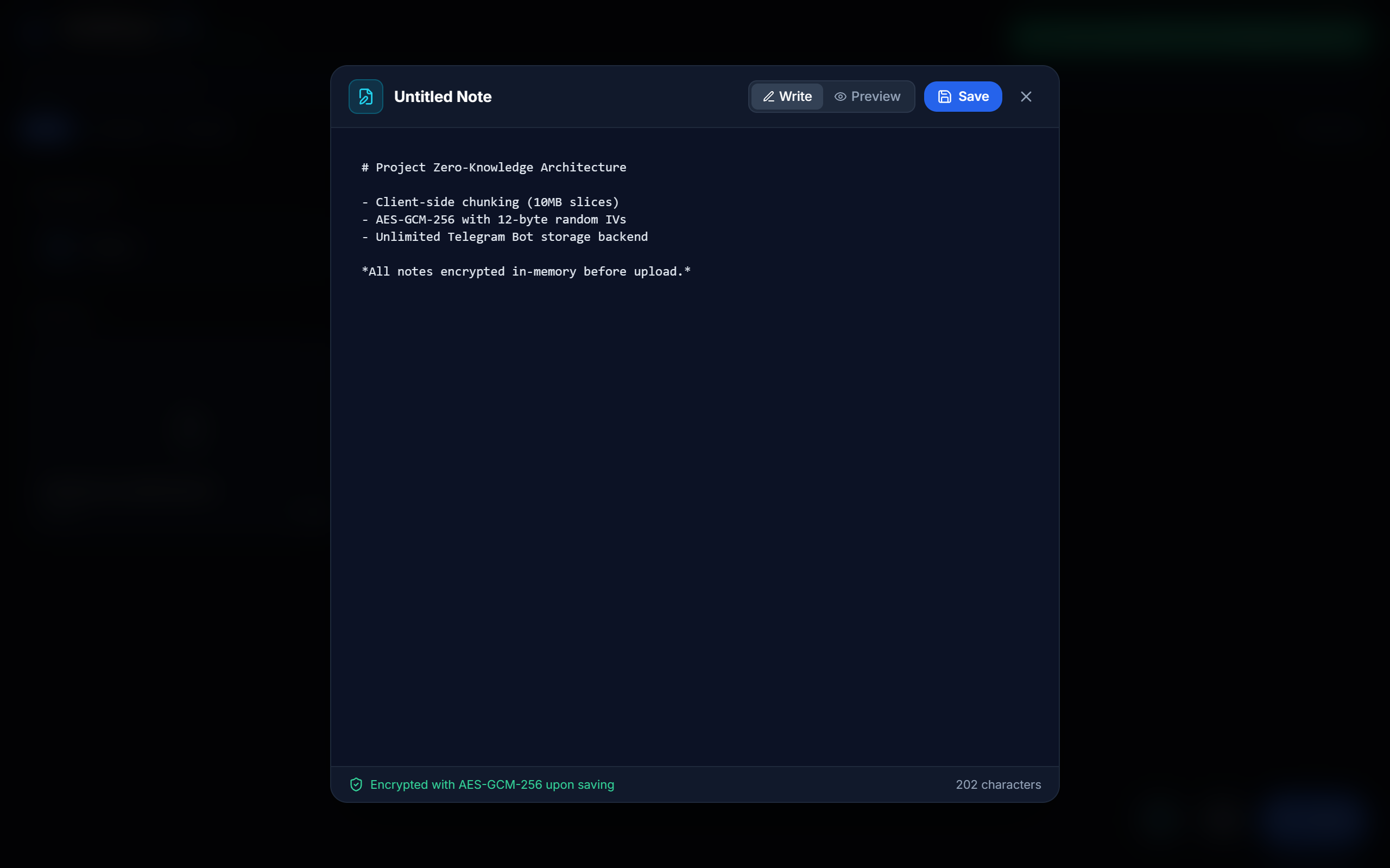 VaultCloud TMA Screenshot Preview 4