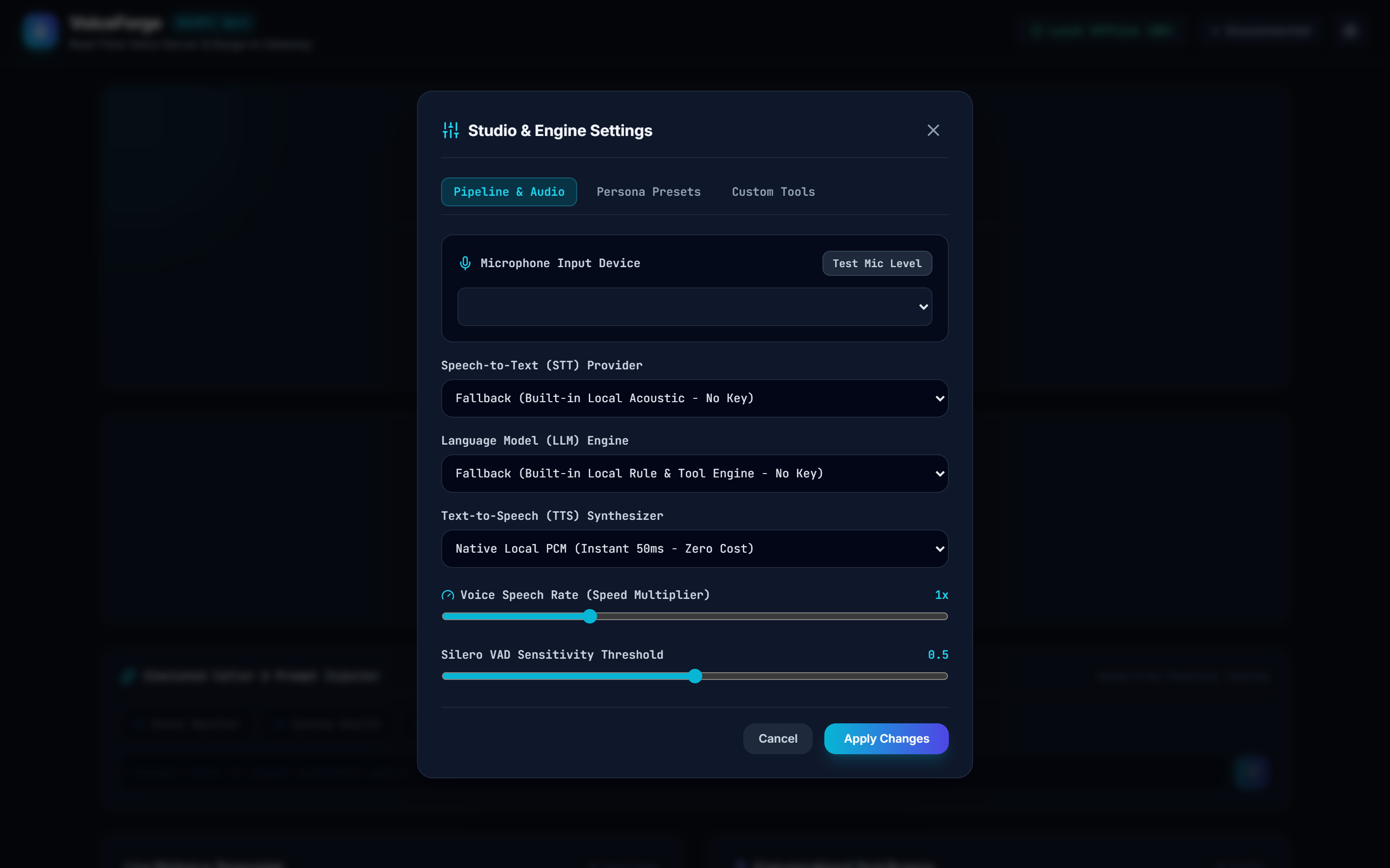 VoiceForge Screenshot Preview 2