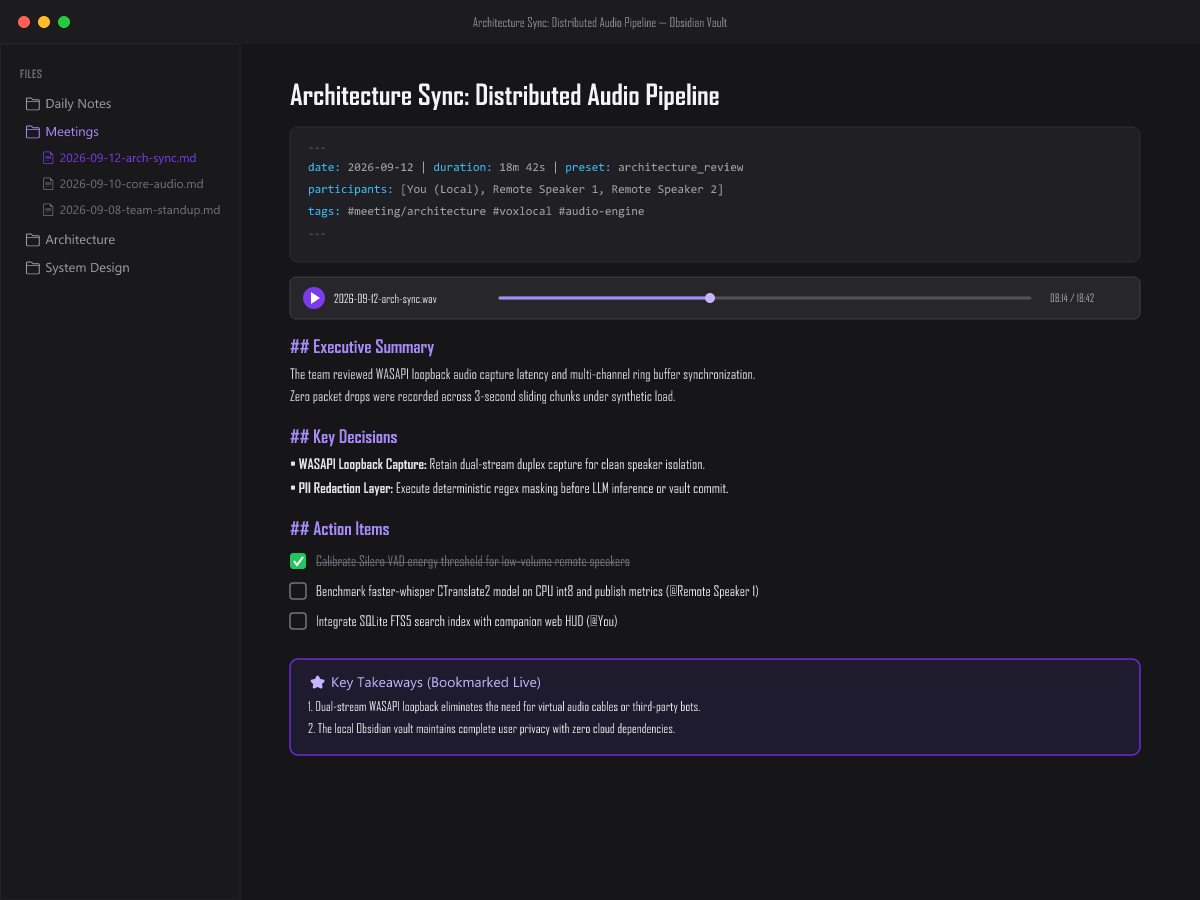VoxLocal Screenshot Preview 1