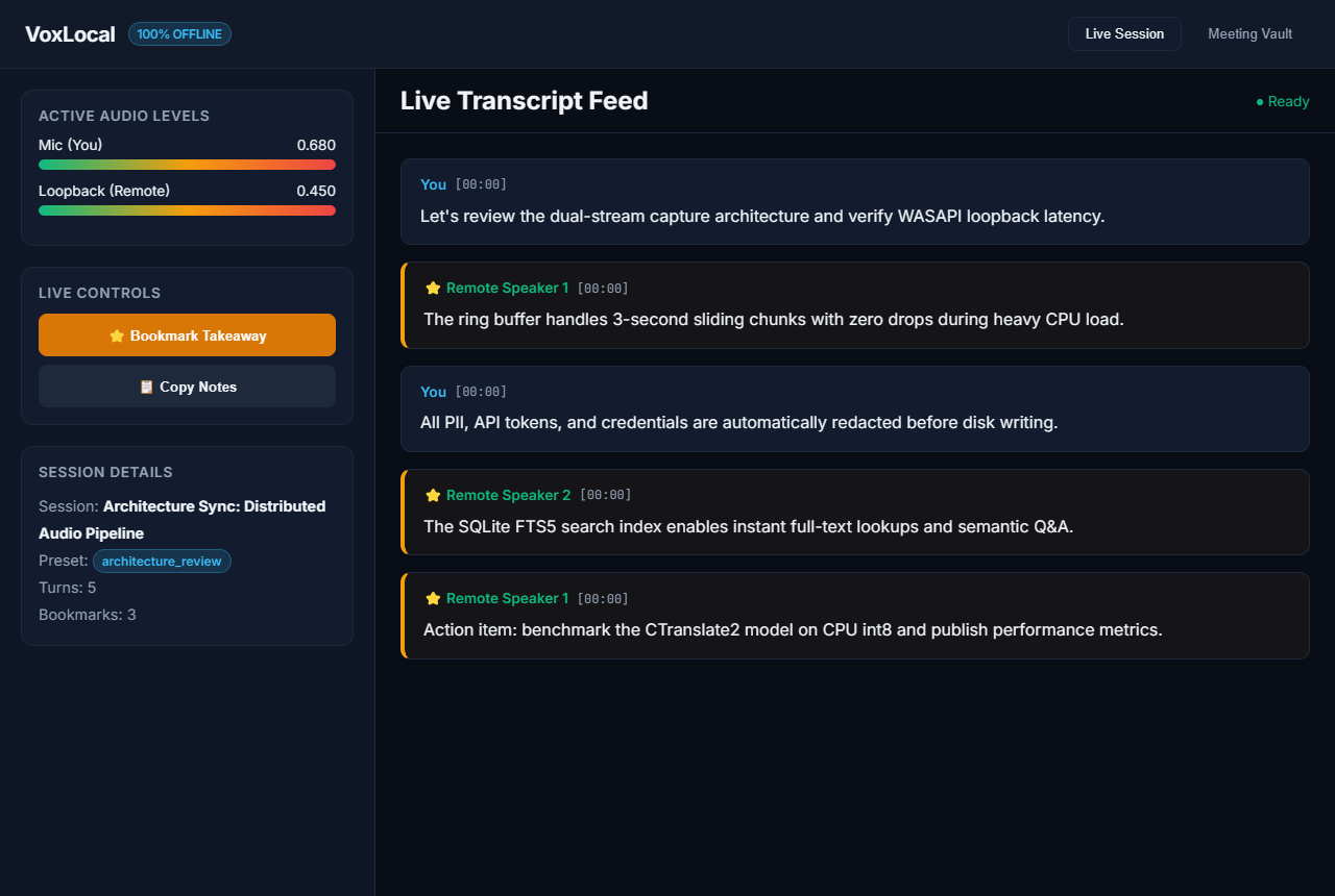 VoxLocal Screenshot Preview 3