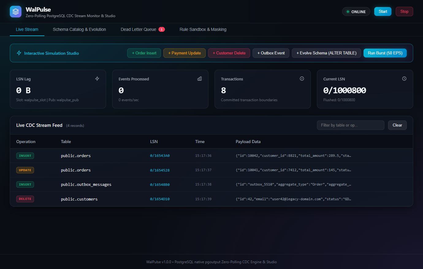WalPulse Screenshot Preview 2